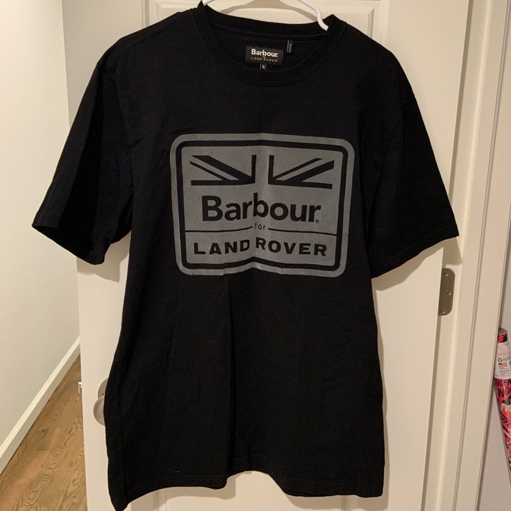 Barbour Mens Land Rover Size XL T-shirt